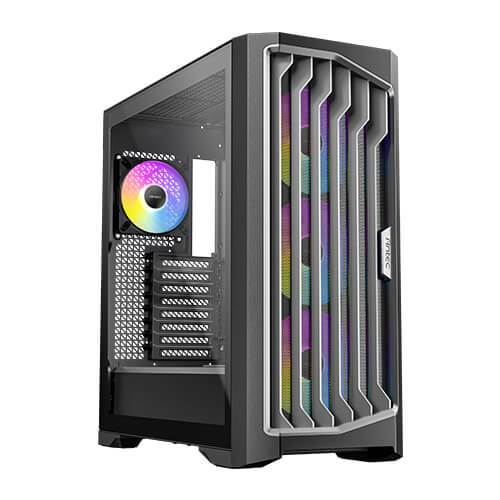 Gabinete Antec Performance 1 ft Argb, Full Tower, Ventana Lateral, 4x Ventiladores, Negro