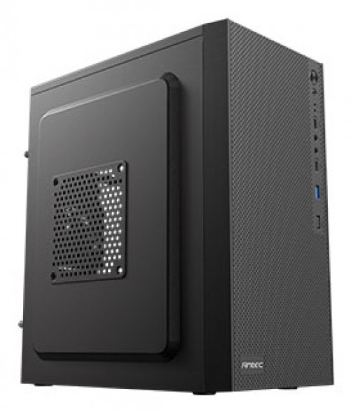 Gabinete Antec ST10M, Mini Tower, Micro-ATX/itx, USB 3.0, 1 Ventilador, Negro, sin Fuente