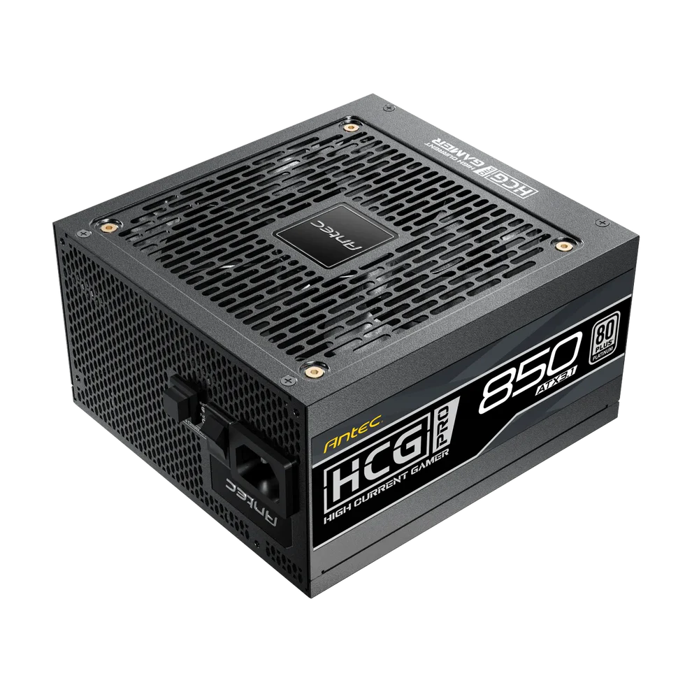 Fuente de Poder Antec HCG850 Pro Platinum 850W, ATX 3.1, 80 Platinum, Full Modular, PCIe 5.1