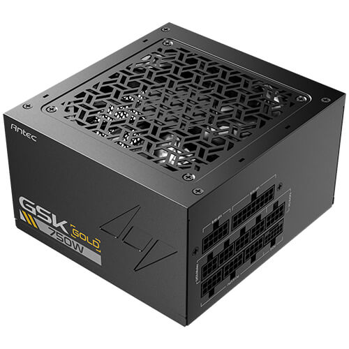 Fuente de Poder Antec Gdk Gold 750W 80 Plus Gold, ATX 3.1, PCIe 5.1, Full Modular, Negro
