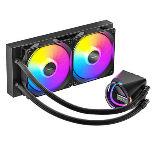 Enfriamiento Liquido Antec Skeleton 240 Argb, Intel/AMD, Negro