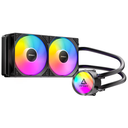 Enfriamiento Liquido Antec Omni 240 Argb, Intel/ AMD, 2500rpm, Negro