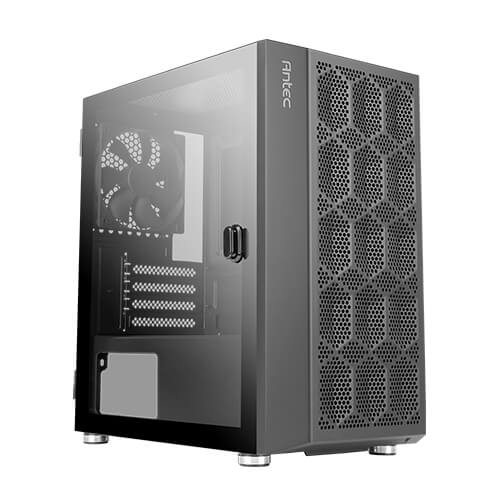 Gabinete Antec NX200M Mini Torre, Ventana Cristal, 1x Ventilador 120mm, Negro