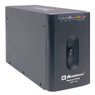 No Break Koblenz R 1500VA 15007-USB, 900W, 4ms, 120V, RJ-45, 40DBA