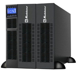 No Break Koblenz 00-4240-00-8 10 kVA / 10000 W, Entrada 240 V, Salida 240 V, 46/64 Hz, Respaldo 15 min, Tower