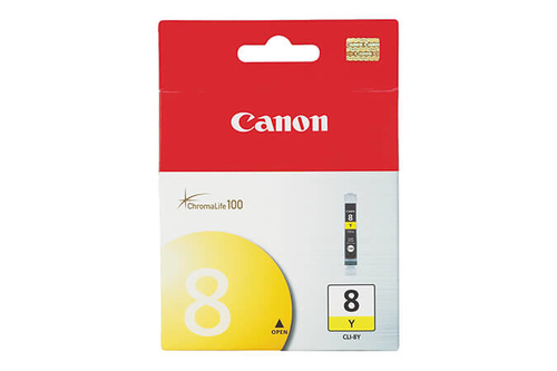 Cartucho de Tinta Canon CLI-8 Original, Amarillo, Compatibilidad Pixma IP3300, Pixma IP3500, Pixma IP4200, Pixma IP4300, Pixma IP4500, Pixma IP5200, Pixma IP5200R, Pixma IP5300, Pixma IP6600D, Pixm...