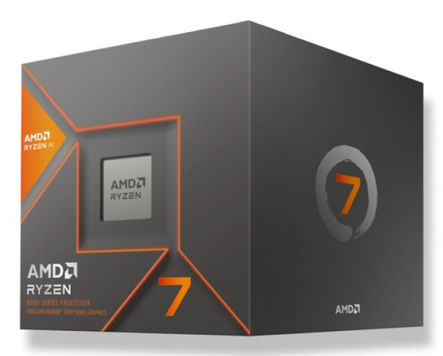 Procesador AMD Ryzen 7 8700g con AMD Radeon Graphics, Socket AM5, 5.10GHz, 8 Nucleos, 24MB Cache, Incluye Disipador