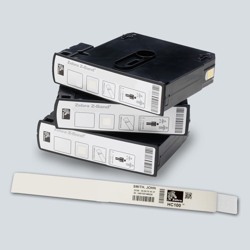 Etiquetas para Impresora Zebra Z-band Direct, Blanco, Polipropileno (pp), Transferencia Térmica, 200 Pieza(s), 25.4 x 279.4, 1200 Pieza(s)