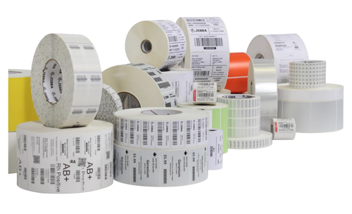 Etiquetas para Impresora Zebra Z-ultimate 4000T High-tack Silver Label, Blanco, Etiqueta para Impresora Autoadhesiva, Poliéster, Transferencia Térmica, Acrílico, Permanente
