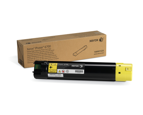 Toner Amarillo Alta Capacidad Phaser 6700 (12 000 Impresiones) Original