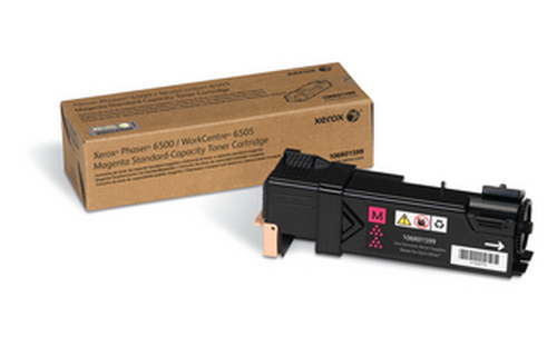 Tóner Xerox 106R01599 Original, Magenta, Compatibilidad Phaser 6500; Workcentre 6505., Rinde 1000 Páginas