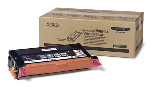 Tóner Xerox 113R00724 Original, Magenta, Compatibilidad 6180v_dn, 6180v_n, 6180mfpv_d, 6180mfpv_n, Rinde 6000 Páginas
