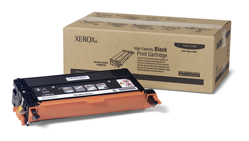 Toner Xerox Negro Alta Cap 6K Phaser 6180