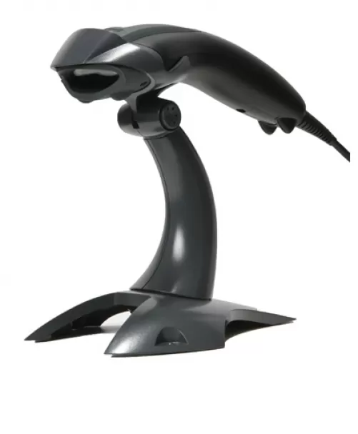 Lector de Codigo de Barras para Punto de Venta Honeywell Voyager 1400g, 1D/2D, Negro, Incluye Cable USB Y Base, (1400G2D-2USB-1-N)