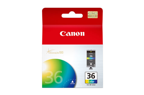 Cartucho de Tinta Canon CLI-36 Original, 12 ml