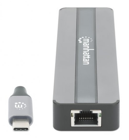 Docking Station Manhattan 153928 USB 3.2 Gen 1 (3.1 Gen 1) Type-c, HDMI 1, USB A 2, USB Tipo C 1