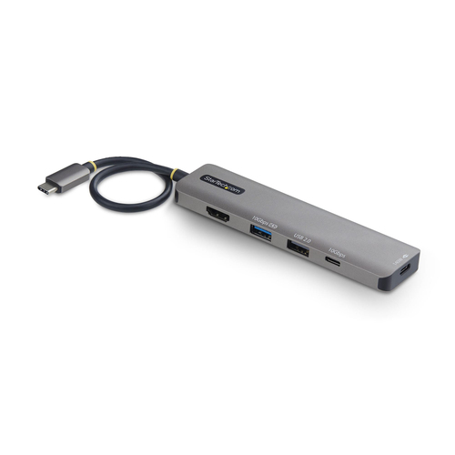 Docking Station Startech.com 4K Ultra HD, USB 3.2 Gen 2 (3.1 Gen 2) Type-c, HDMI 1, USB A 0, USB Tipo C 1