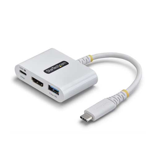 Docking Station Startech.com 4K Dci, USB 3.2 Gen 1 (3.1 Gen 1) Type-c, HDMI 1, USB A 1, USB Tipo C 1