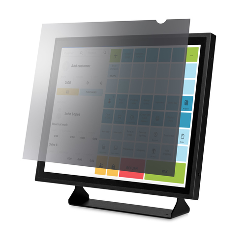 Filtro Privacidad Startech.com Hasta 17", Antideslumbrante, Privacidad, Negro, Transparente