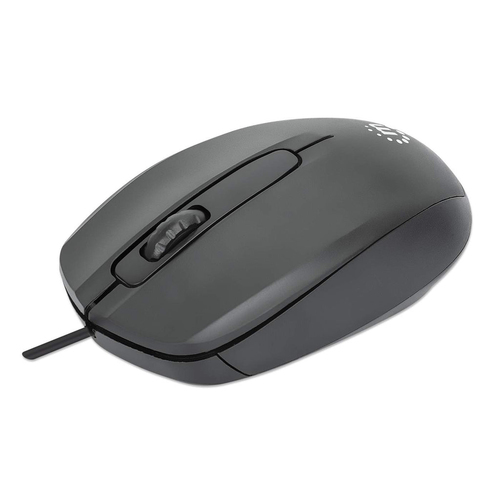 Mouse A?ptico Manhattan Esta?ndar USB Color Negro