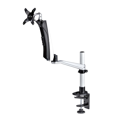 Soportes de Pantalla Startech.com Color Negro, Plata, Material Aluminio, Plástico, Acero