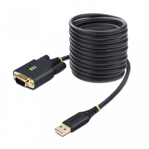 Cable Serial Startech.com 3 m, USB Tipo A a DB-9, Macho- Macho