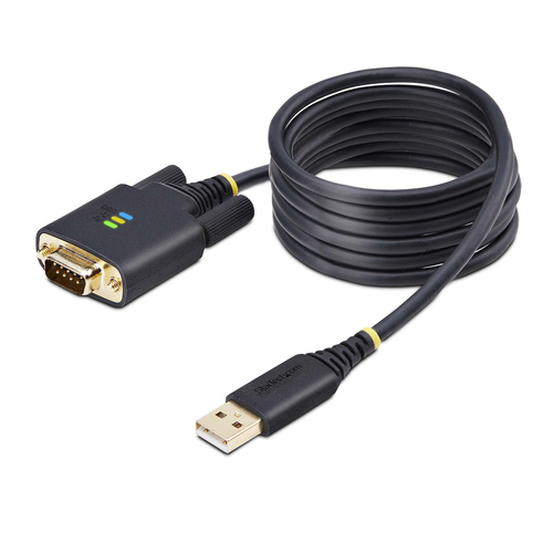 Cable Serial Startech.com 2 m, USB Tipo A a DB-9, Macho- Hembra