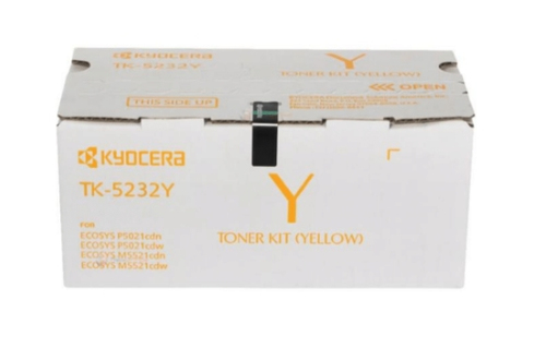 Tóner Kyocera TK-5232Y Original, Amarillo