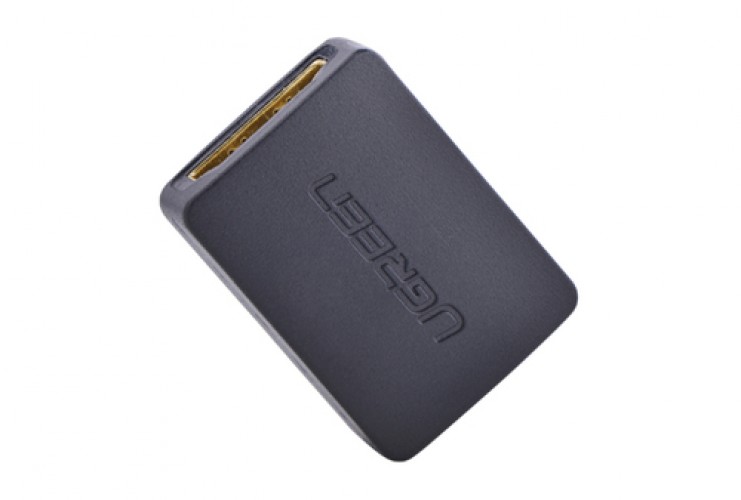 Cople Ugreen HDMI Hembra a HDMI Hembra, Negro