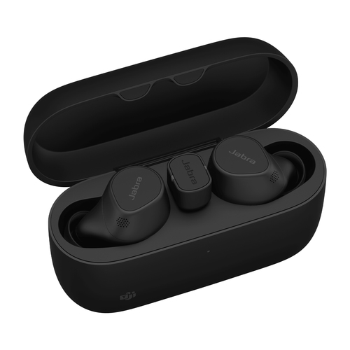 Audífonos Jabra EVOLVE2 Buds Intra Auditivo, Inalámbrico, USB, Bluetooth, Negro