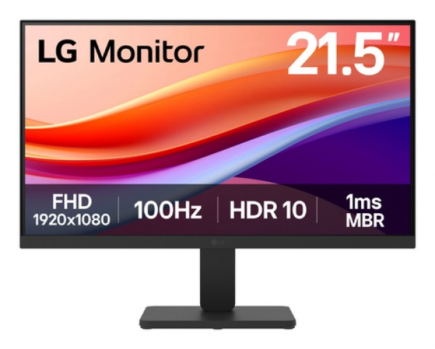 Monitor LG 22U401A-B LED, 21.5", Full HD, VA, 100 Hz, 5 ms, Negro