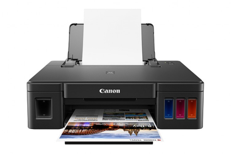 Impresora Inyección de Tinta Canon Pixma G1110 Color, USB, Negro