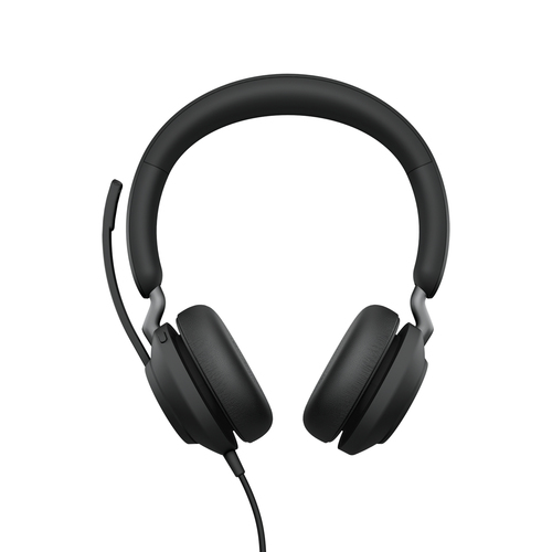Audífonos Jabra EVOLVE2 40 Se Diadema, Alámbrico, USB, Negro