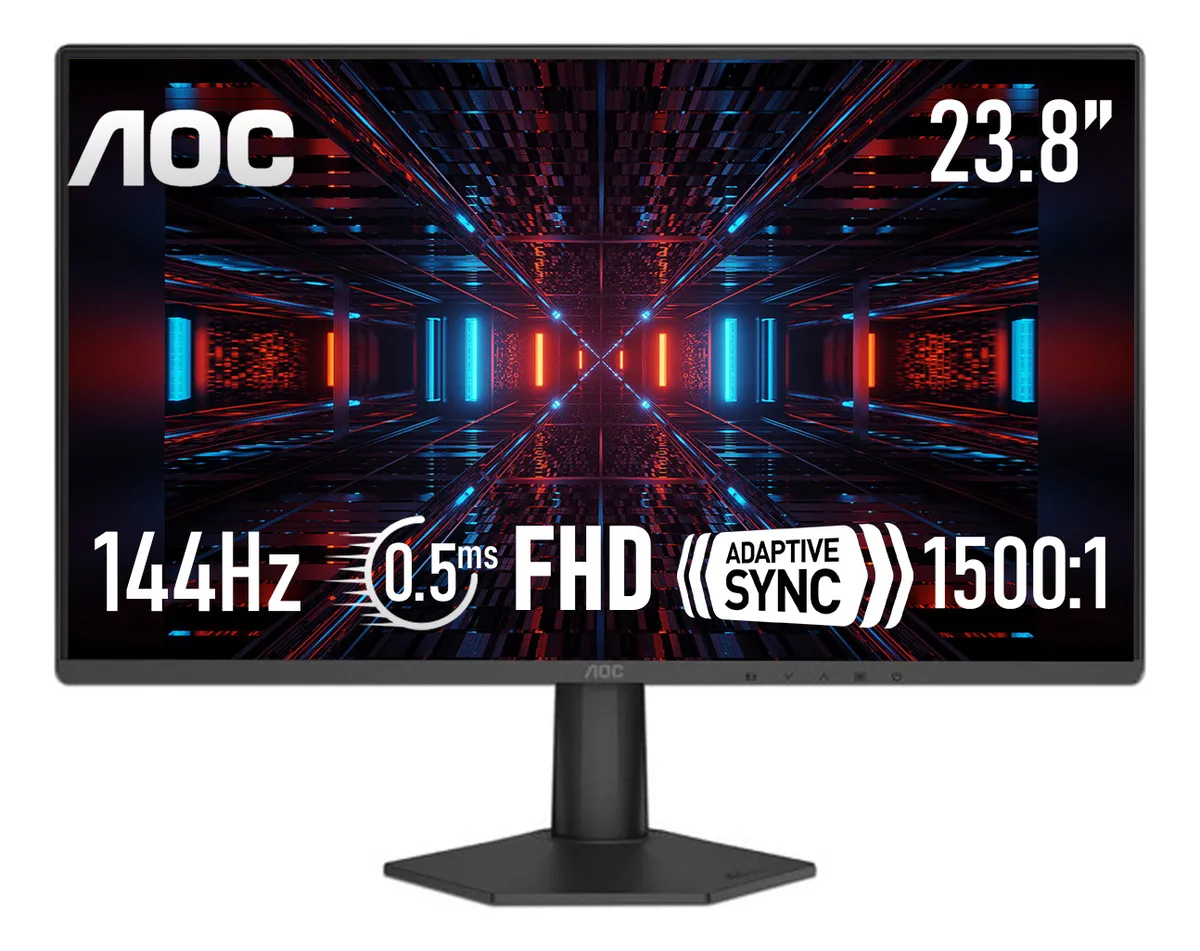 Monitor Gamer AOC 24G50F LCD 23.8", 1920x1080 Full HD, 144Hz, HDMI/displayport, Negro