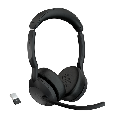 Audífonos Jabra EVOLVE2 55 Diadema, Inalámbrico, USB, Bluetooth