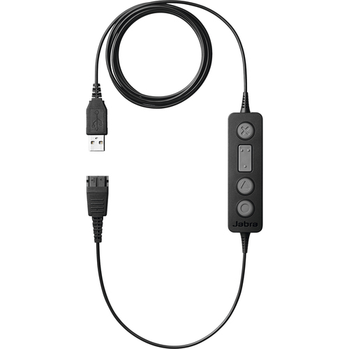 Accesorio Audifono Jabra 260-09 Adaptador USB, Color Negro