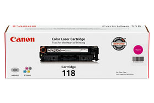Tóner Canon Cartridge 118 Magenta Original, Magenta