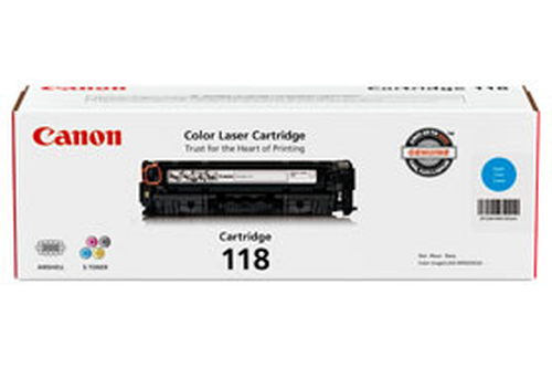 Tóner Canon Cartridge 118 Cyan Original, Negro, Cian, Magenta, Amarillo
