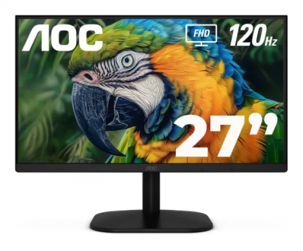 Monitor AOC 27B35H3 27" IPS, Full HD 1920 X1080, 120 Hz, 1ms, Adaptive Sync, HDMI, VGA