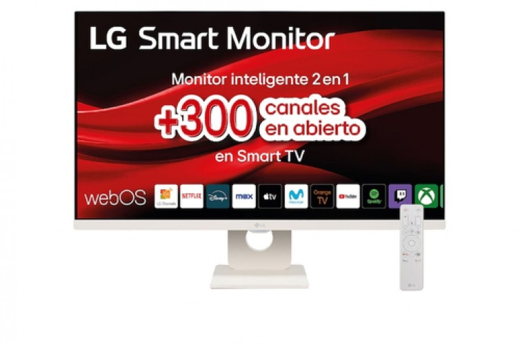 Monitor LG 27U511SA-W OLED, 27", Full HD, IPS, 100 Hz, 5 ms, Blanco