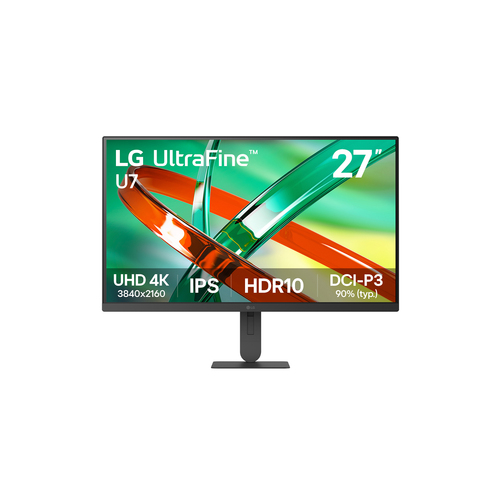 Monitor LG 27U711B-B LCD, 27", 4K Ultra HD, IPS, 60 Hz, 5 ms, Negro