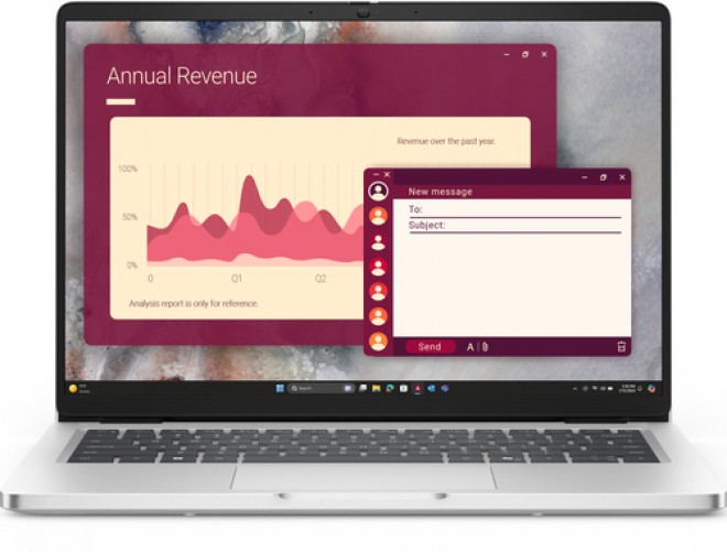 Laptop Dell Pro PC14250 Intel Core Ultra 7 255U 16GB, 512 GB SSD, 14", Windows 11 Pro, T.video No Disponible