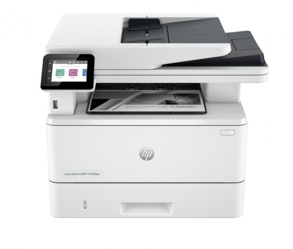 Impresora HP Laserjet Pro Mfp 4103FDW, Copia, Escaneado, Fax, Laser, Impresion en Negro