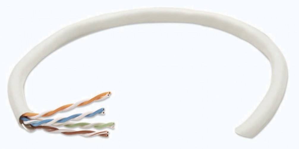 Bobina Intellinet Cat5e, 305 m, U/UTP (UTP), Gris