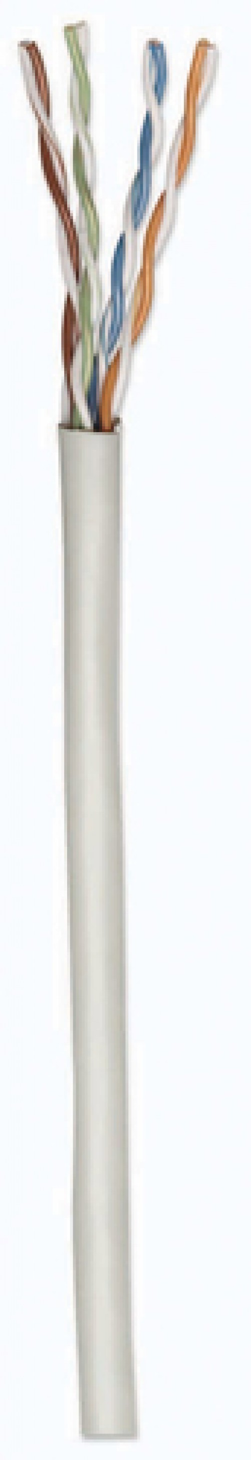 Bobina de Cable de Red Intellinet Cat6 UTP Solido, 305 Metros, 100% Cobre, Clasificacion cm, Certificable, Gris
