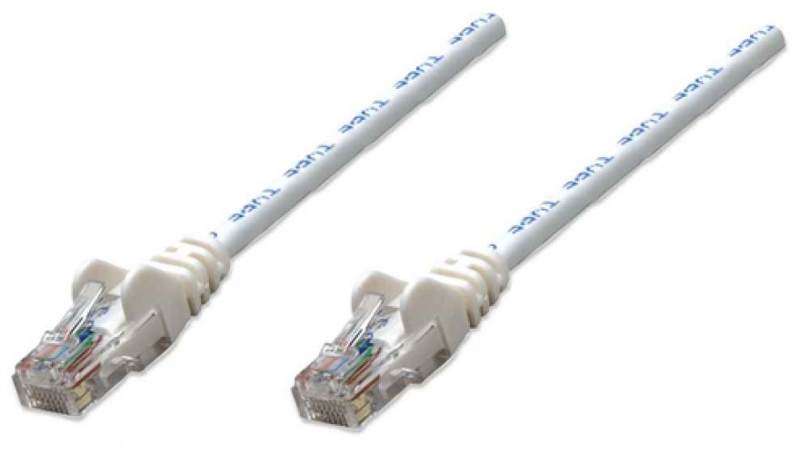 Patchcord Intellinet Cable de Red, Cat6, UTP Cat6, 7.5 m, Blanco