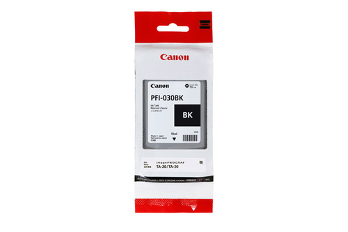 Cartucho de Tinta Canon PFI-030BK Original, Negro