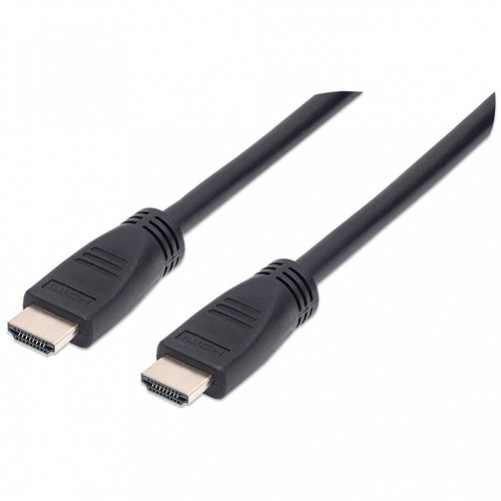 Cable HDMI Manhattan Canal Ethernet, 8 m, 10.2 Gbit/s, 1080p, 2160p, Negro