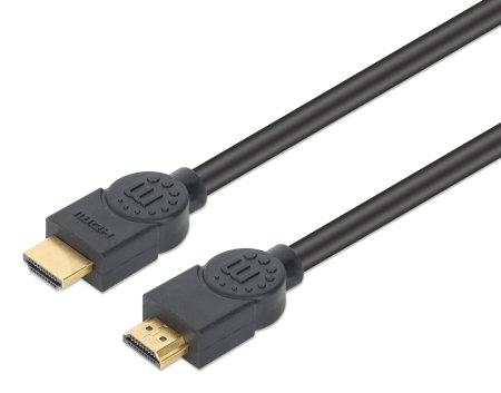 Cable HDMI Manhattan 356978 Canal Ethernet, 5 m, 18 Gbit/s, 1080p, 1440p, 2160p, Negro