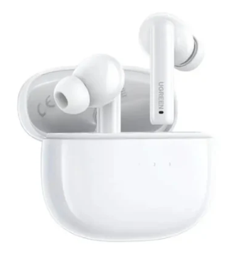 Audifonos Inalambricos Ugreen Hitune T3 Pro, Bluetooth 5.4, IPX5, Estuche de Carga, Blanco